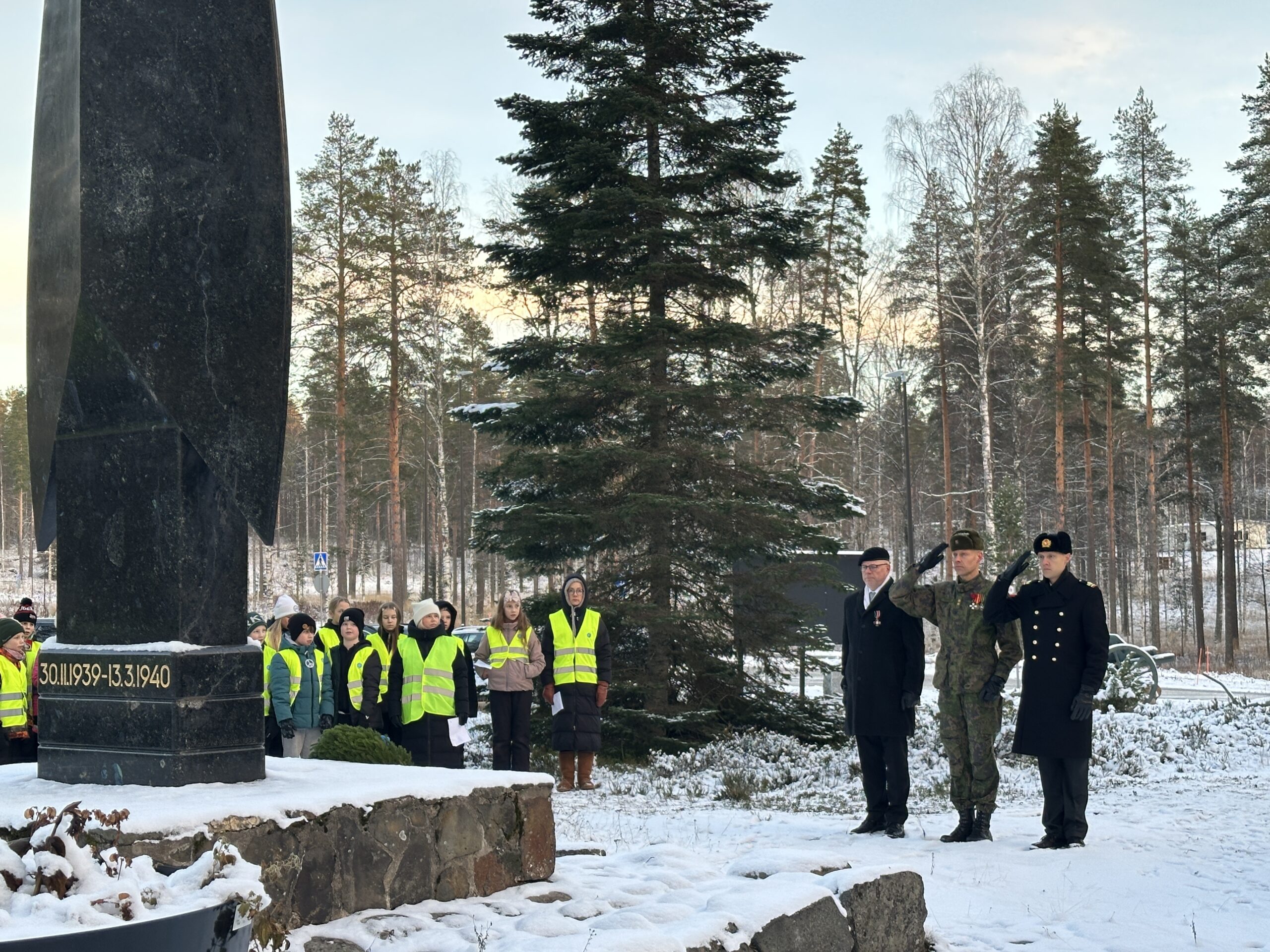 Sissipataljoonan muistomerkki Kontiolahdelle